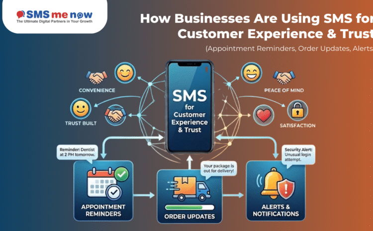 How Businesses Are Using SMS for Customer Experience & Trust