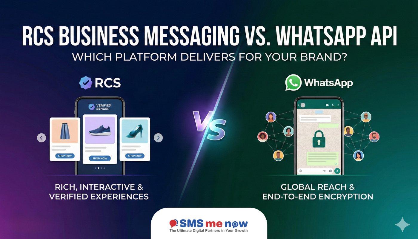 RCS Business Messaging vs. WhatsApp API: Which is Right for Your Brand?