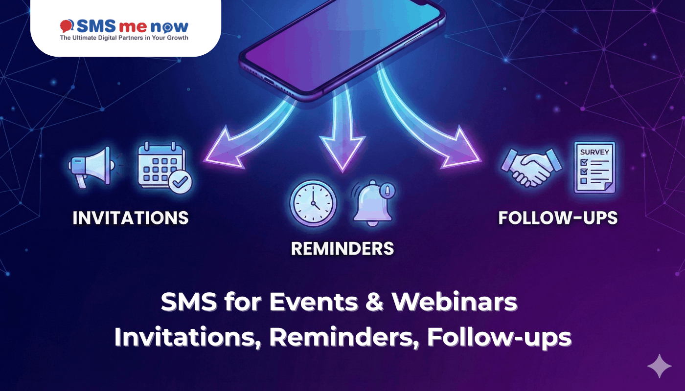 SMS for Events & Webinars: Invitations, Reminders, and Follow-ups