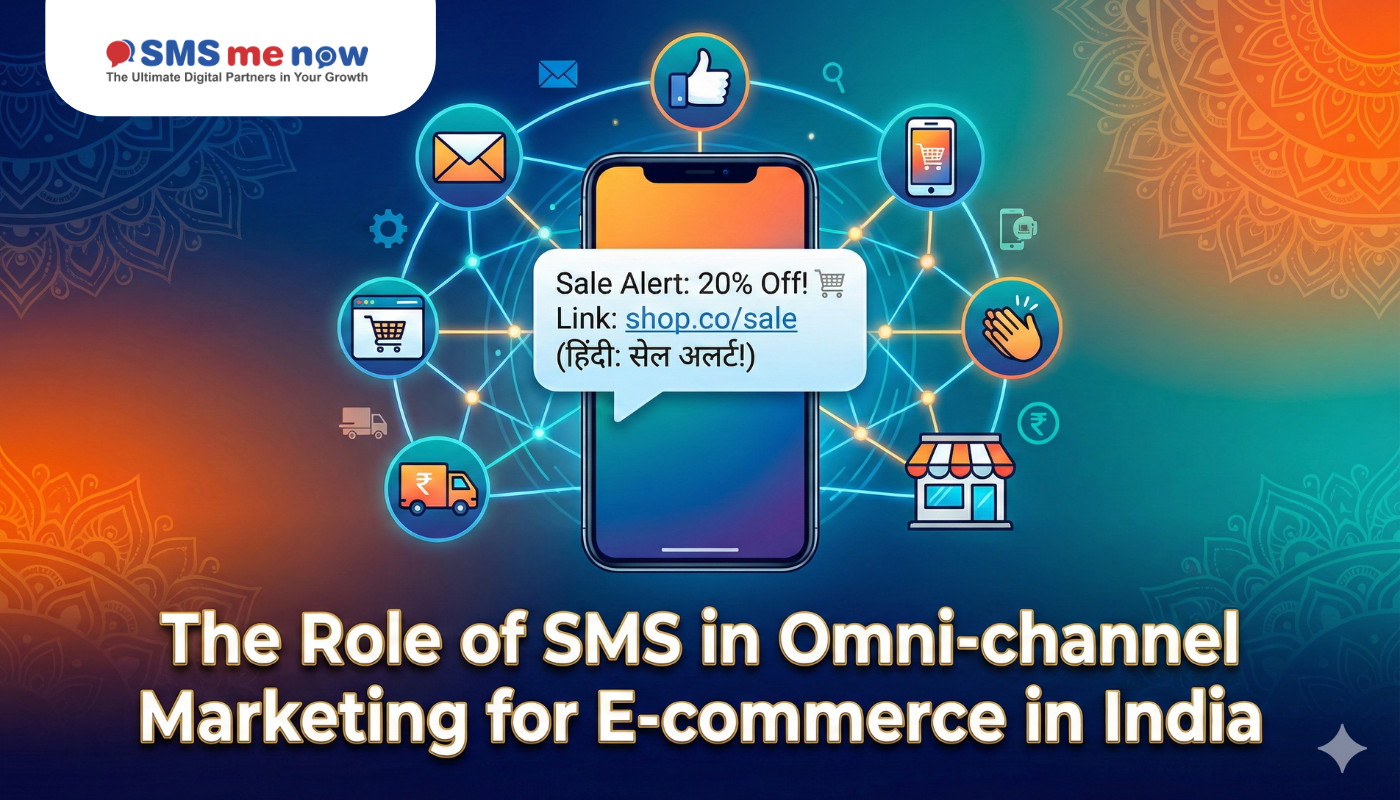 The Role of SMS in Omni-channel Marketing for E-commerce in India