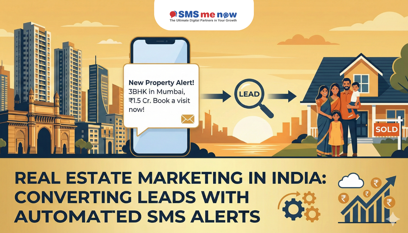 Real Estate SMS Automation India