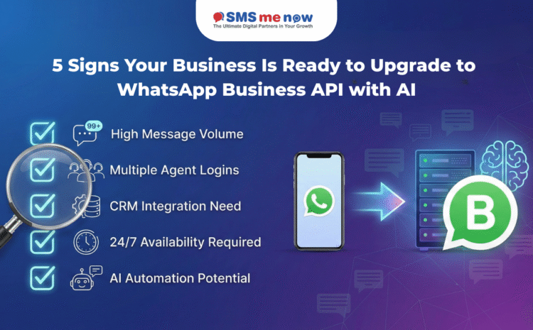 5 Signs Your Business Is Ready to Upgrade to WhatsApp Business API with AI