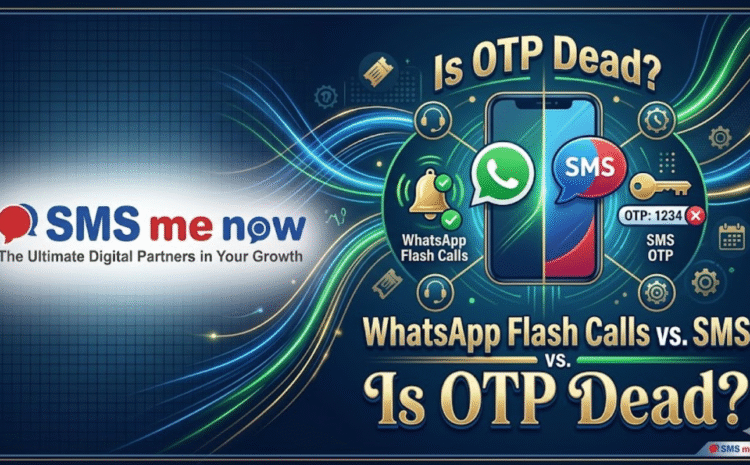 is otp dead whatsapp flash call vs sms