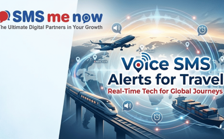 voice sms alerts for travel real time tech for global journeys