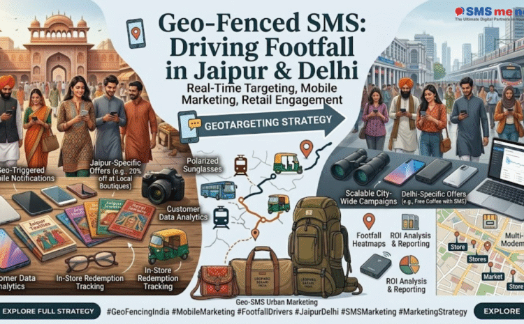Geo fenced sms Driving Footfall in jaipur and Delhi