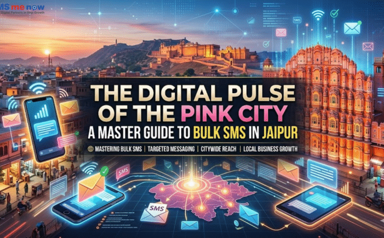 The Digital Pulse of the Pink City: A Master Guide to Bulk SMS in Jaipur