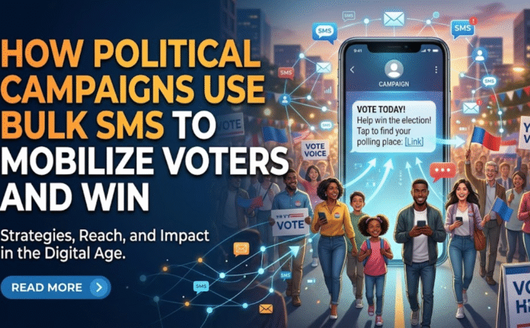 How Political Campaigns Use Bulk SMS to Mobilize Voters and Win