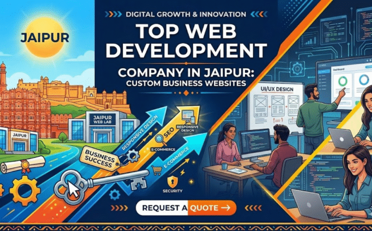 Top Web Development Company in Jaipur: Custom Business Websites
