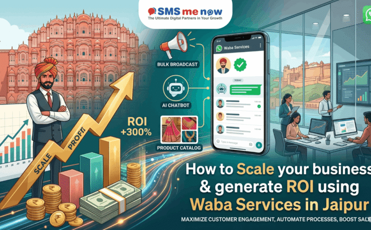 How to Scale Your Business & Generate High ROI Using WABA Services in Jaipur