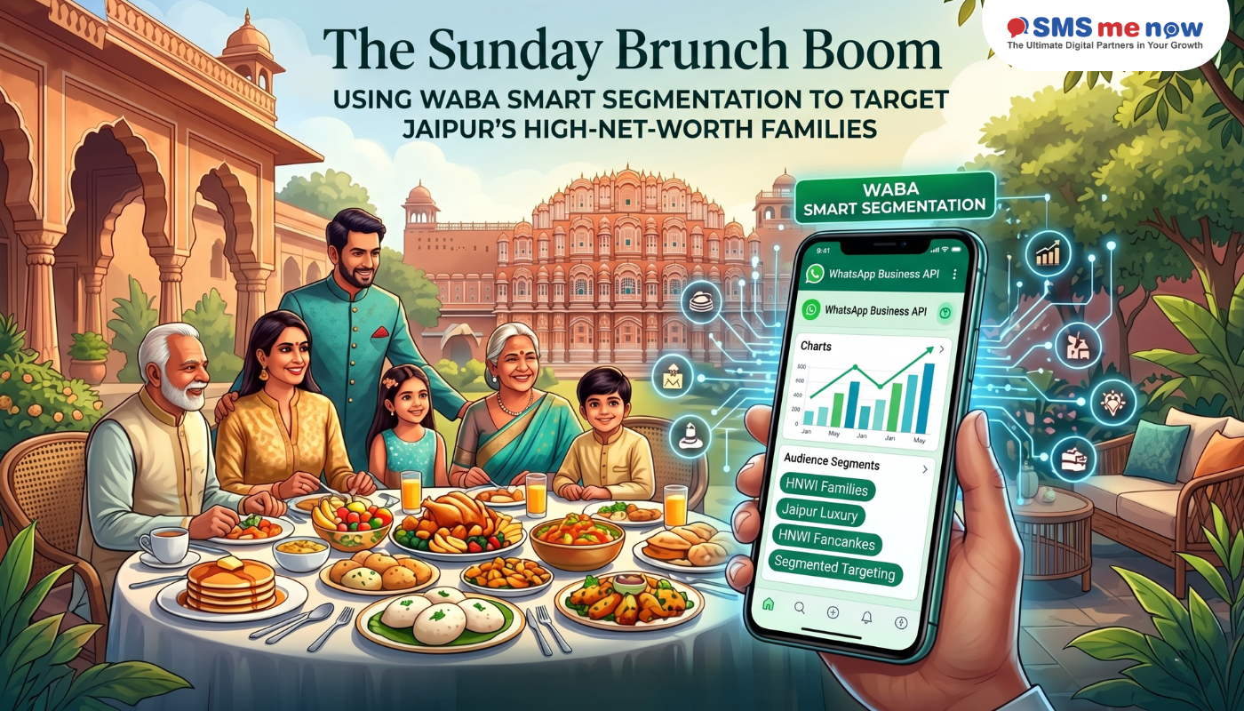 The Sunday Brunch Boom: Using WABA Smart Segmentation to Target Jaipur’s High-Net-Worth Families