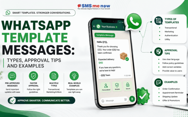 WhatsApp Template Messages: Types, Approval Tips and Examples