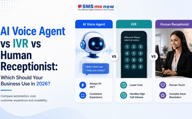 AI Voice Agent vs IVR vs Human Receptionist: Which Should Your Business Use in 2026?