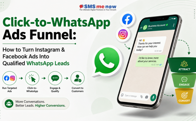 Click-to-WhatsApp Ads Funnel: How to Turn Instagram & Facebook Ads Into Qualified WhatsApp Leads