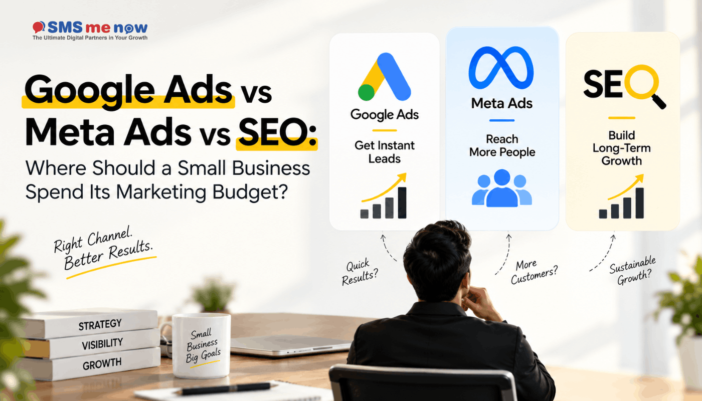 Google Ads vs Meta Ads vs SEO: Where Should a Small Business Spend Its Marketing Budget?