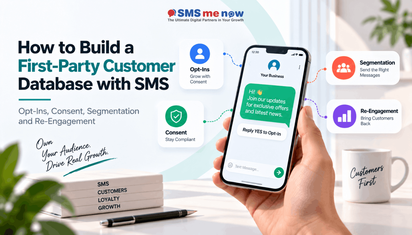 How to Build a First-Party Customer Database with SMS: Opt-Ins, Consent, Segmentation and Re-Engagement
