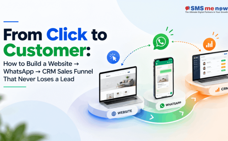 Click to Customer: Building a Website → WhatsApp → CRM Sales Funnel that Doesn’t Lose Any Lead