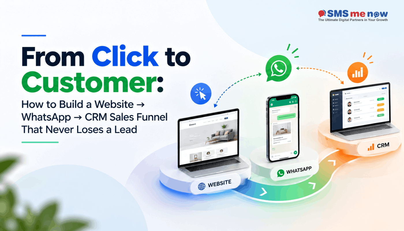 Click to Customer: Building a Website → WhatsApp → CRM Sales Funnel that Doesn’t Lose Any Lead