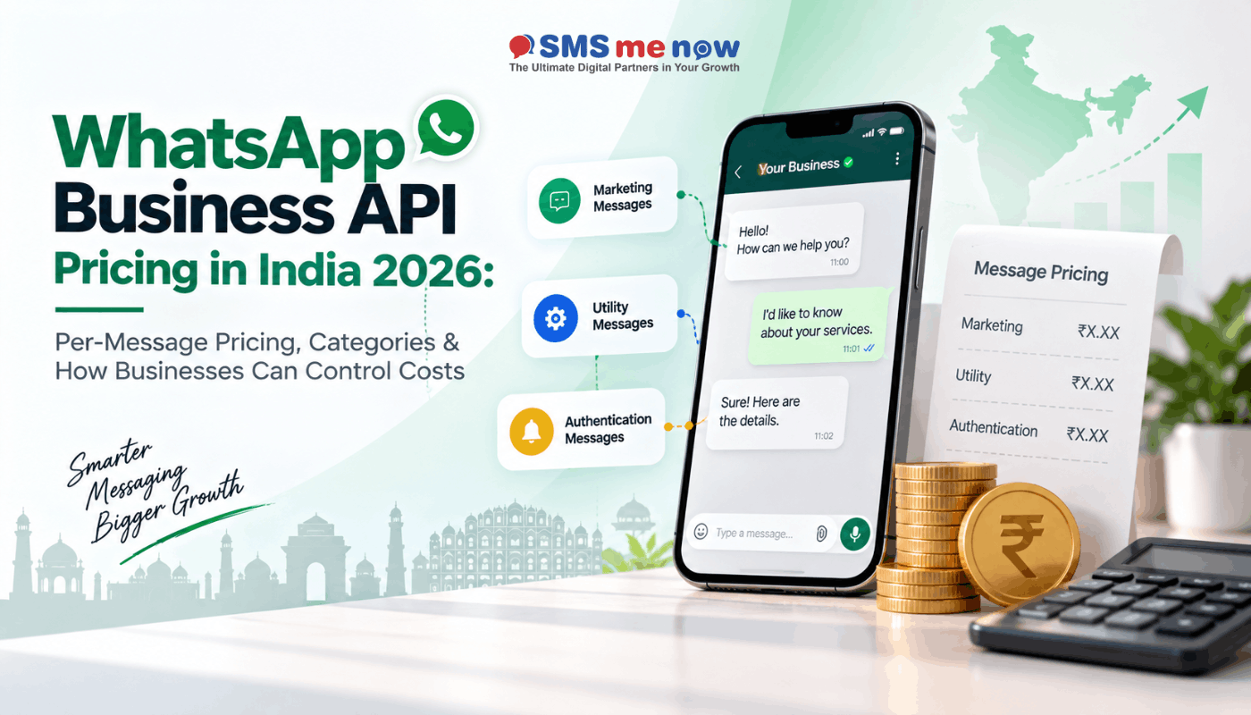 WhatsApp Business API Pricing in India 2026: Per-Message Pricing, Categories & How Businesses Can Control Costs