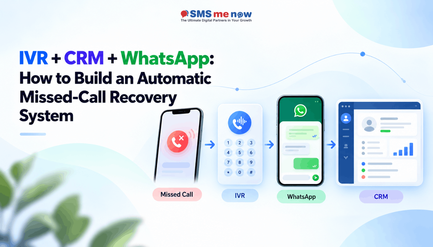 VR + CRM + WhatsApp: How to Build an Automatic Missed-Call Recovery System