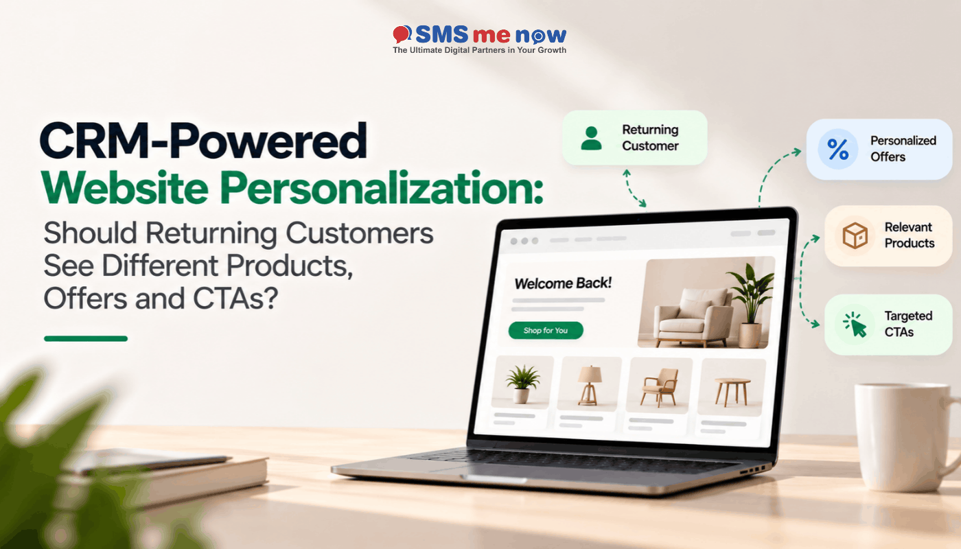 CRM-Powered Website Personalization: Should Returning Customers See Different Products, Offers and CTAs?