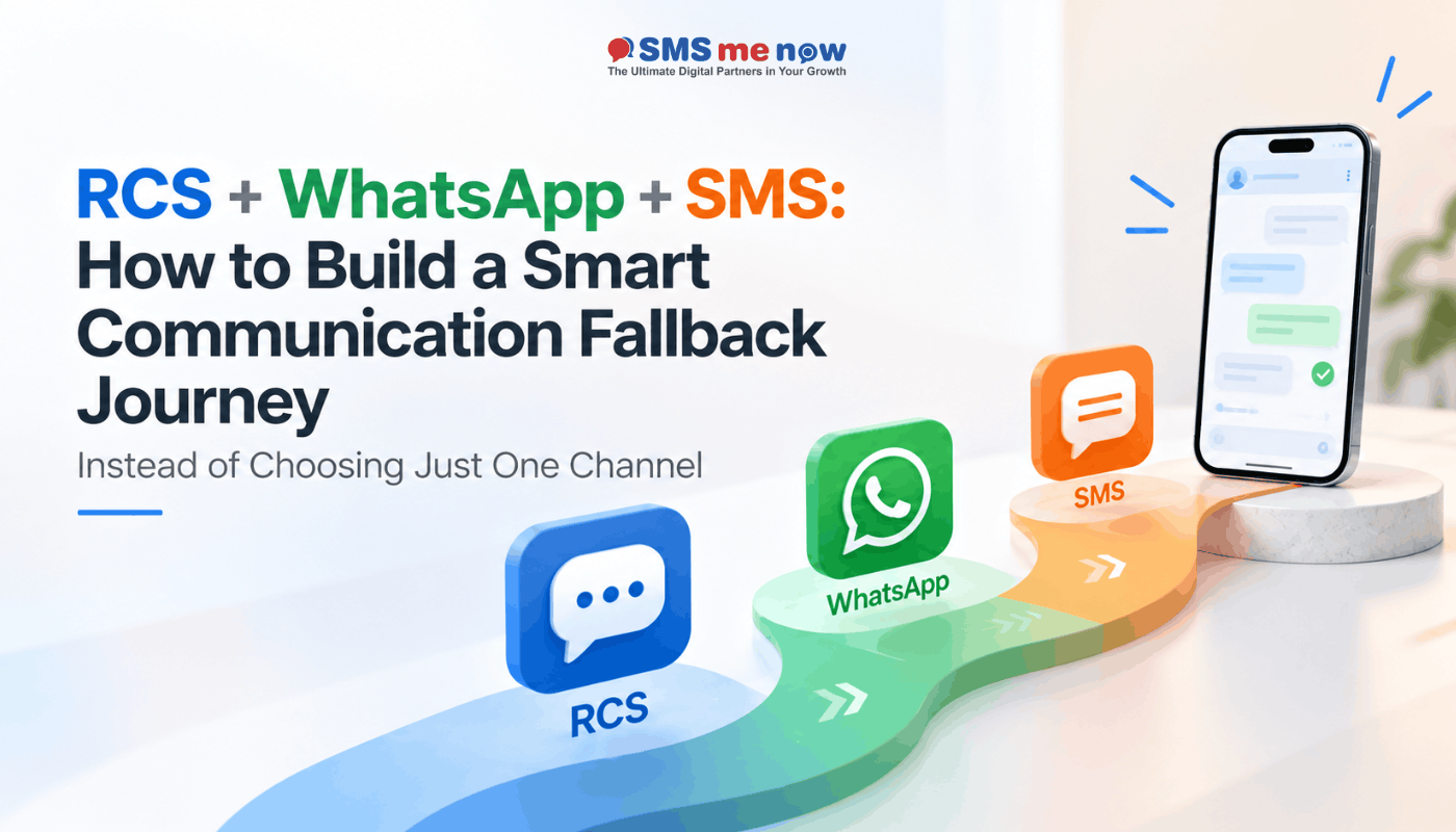 RCS + WhatsApp + SMS: How to Build a Smart Communication Fallback Journey Instead of Choosing Just One Channel