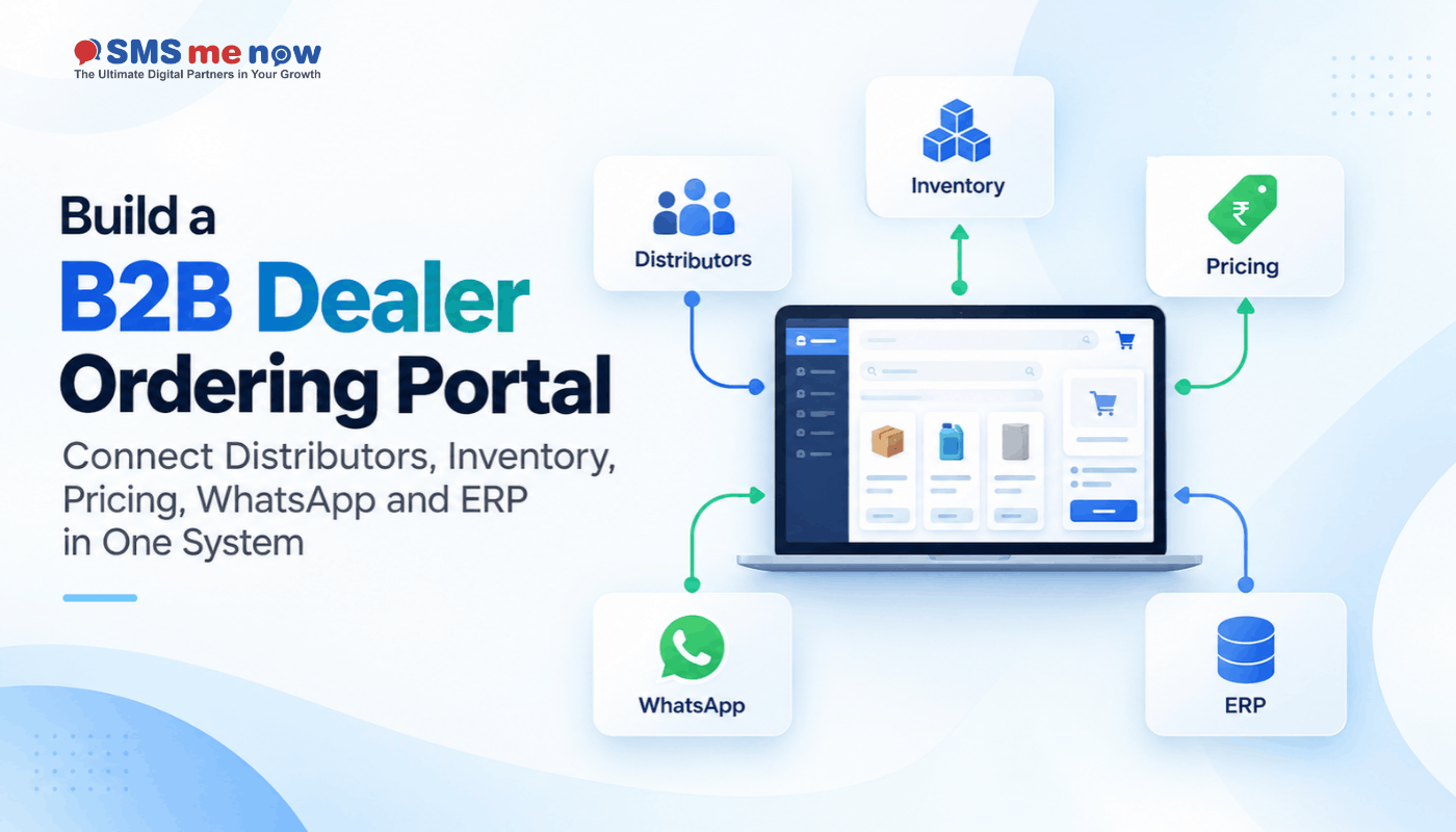 Build a B2B Dealer Ordering Portal: Connect Distributors, Inventory, Pricing, WhatsApp and ERP in One System